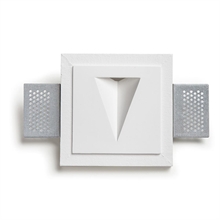 Applique LED encastrable en Plâtre - Triangle : cliquez sur l’image pour voir les détails du produit