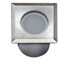 Encastré sol LED GL018 SQ blanc chaud : cliquez sur l’image pour voir les détails du produit