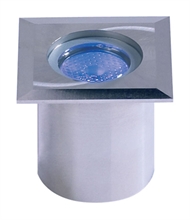 Encastré sol LED GL019 Square Flood bleu : cliquez sur l’image pour voir les détails du produit