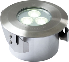 Encastré sol LED GL038A F blanc chaud : cliquez sur l’image pour voir les détails du produit