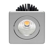 Cliquez sur l’image pour voir les détails du produit :Spot LED HAUT IRC encastrable Carré Gris Dimmable
