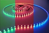 Cliquez sur l’image pour voir les détails du produit :Bandeau  Flexible RGB 12V 30 Leds/m IP67