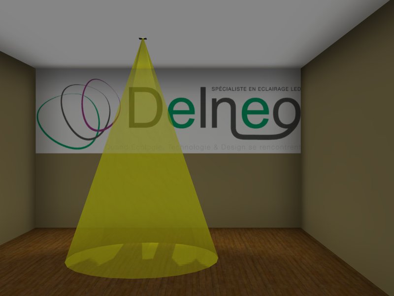 Diamettre de projection spot